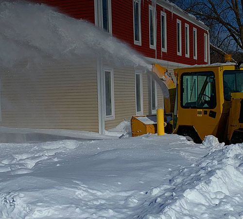 Our Team Makes the Snow Disappear